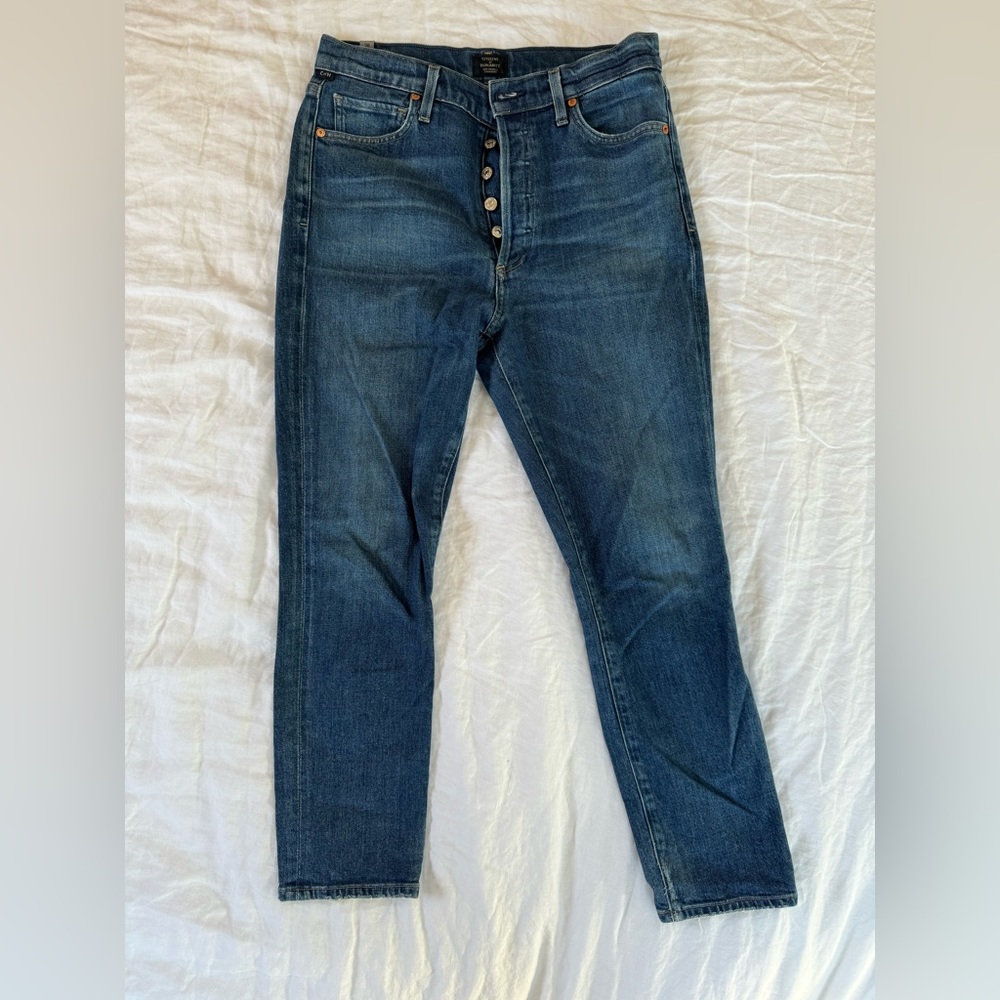 Citizens of Humanity Olivia Crop High Rise Slim Jean